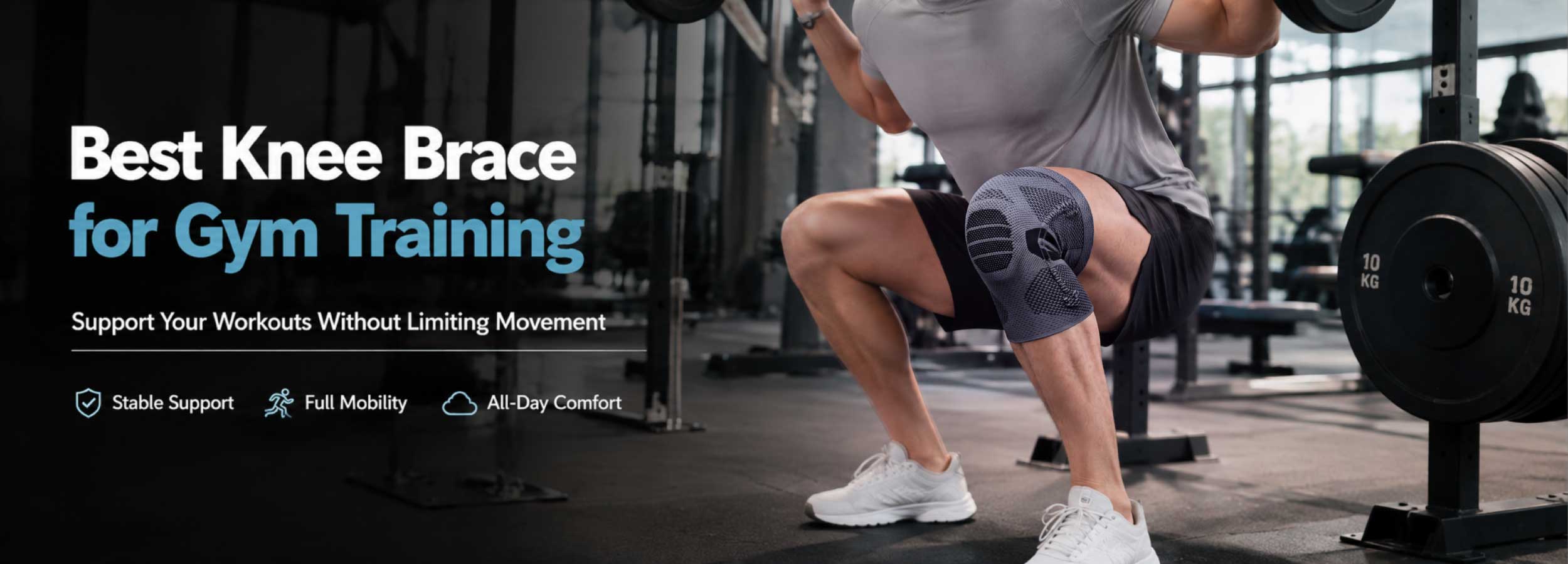 Knee Brace for Gym Training: Support Without Limiting Movement