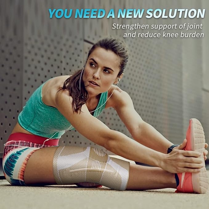 NEENCA Professional Knee Brace for Pain Relief ACE 39-Skin