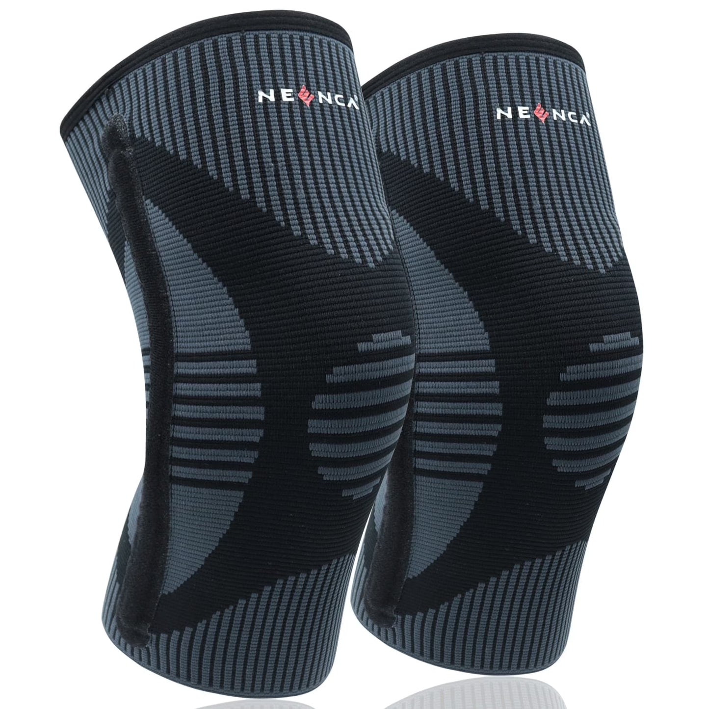 NEENCA Knee Brace with Stabilizer (2 Pack) Knee Brace for Women & Men YHX231