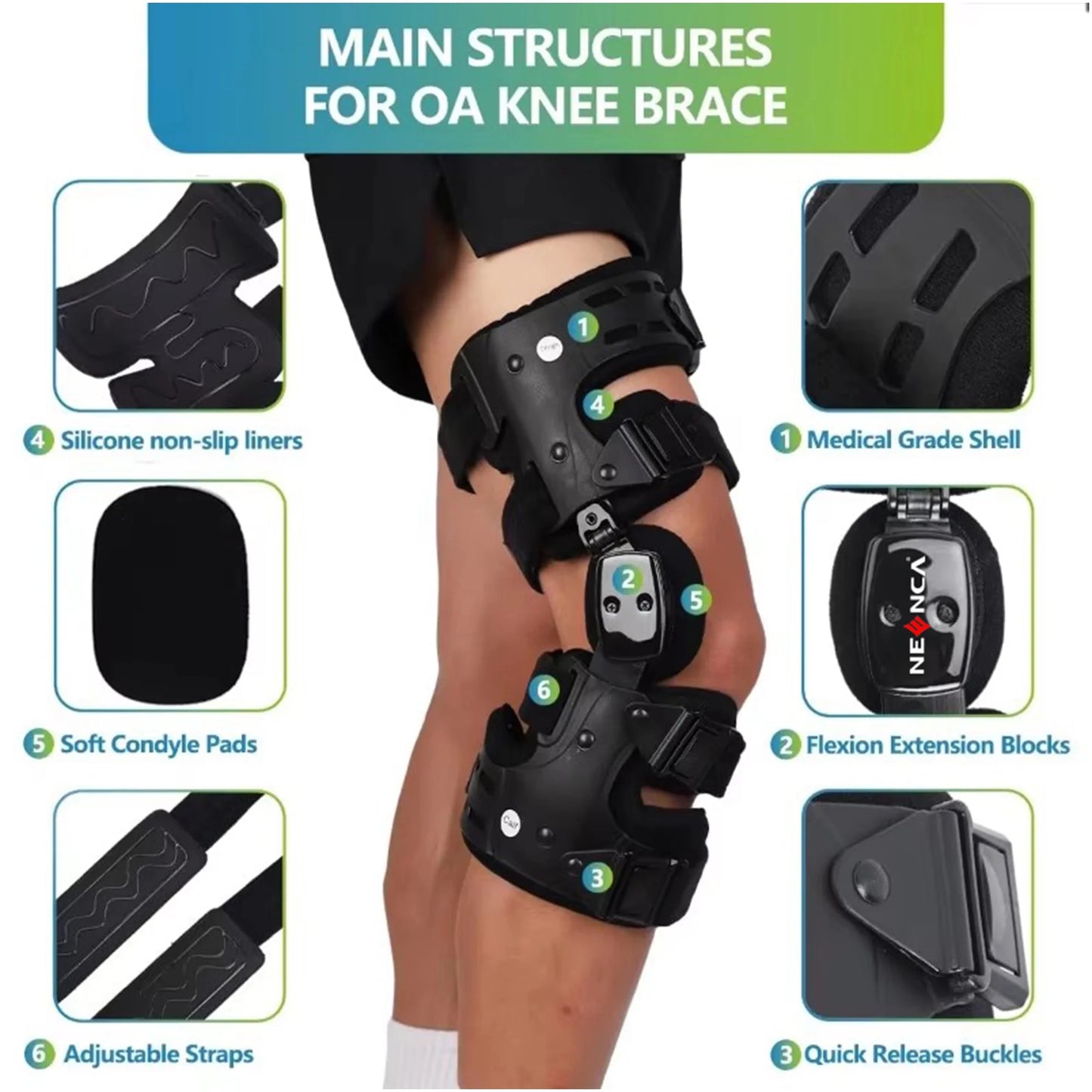 NEENCA Professional Medical Knee Brace for Men and Women 053-Right