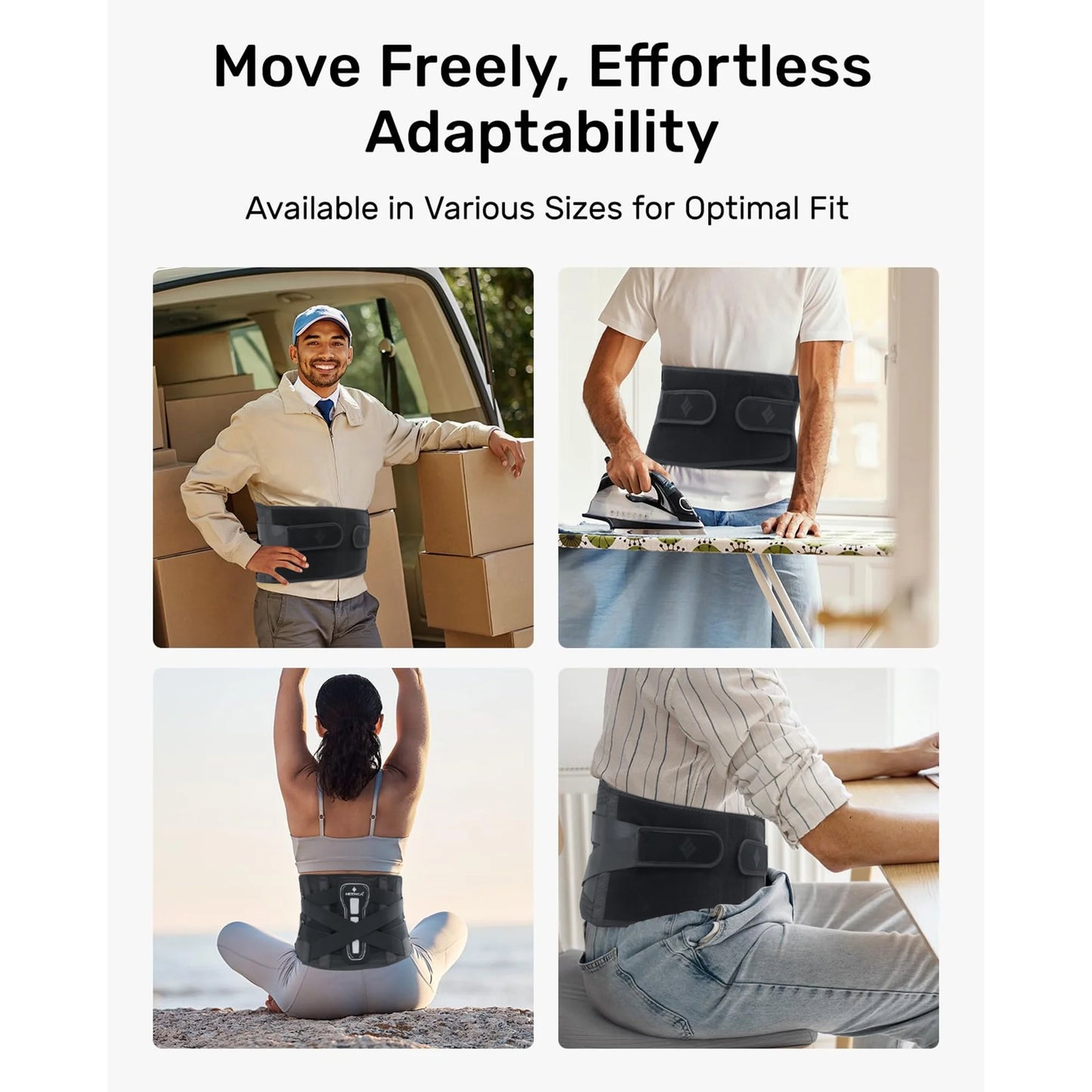 NEENCA Back Brace Posture Corrector for Women and Men (YHY066)