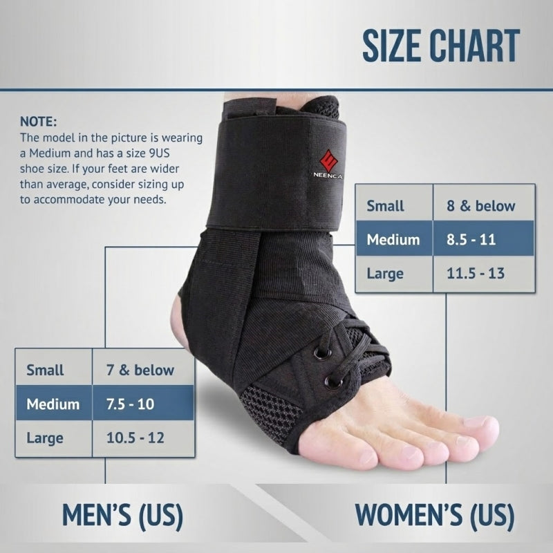 The Active Recovery Kit Knee Brace ACE-51 & Ankle Brace HH170