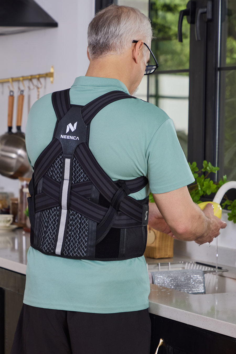 NEENCA Adjustable Back Brace & Posture Corrector HB002