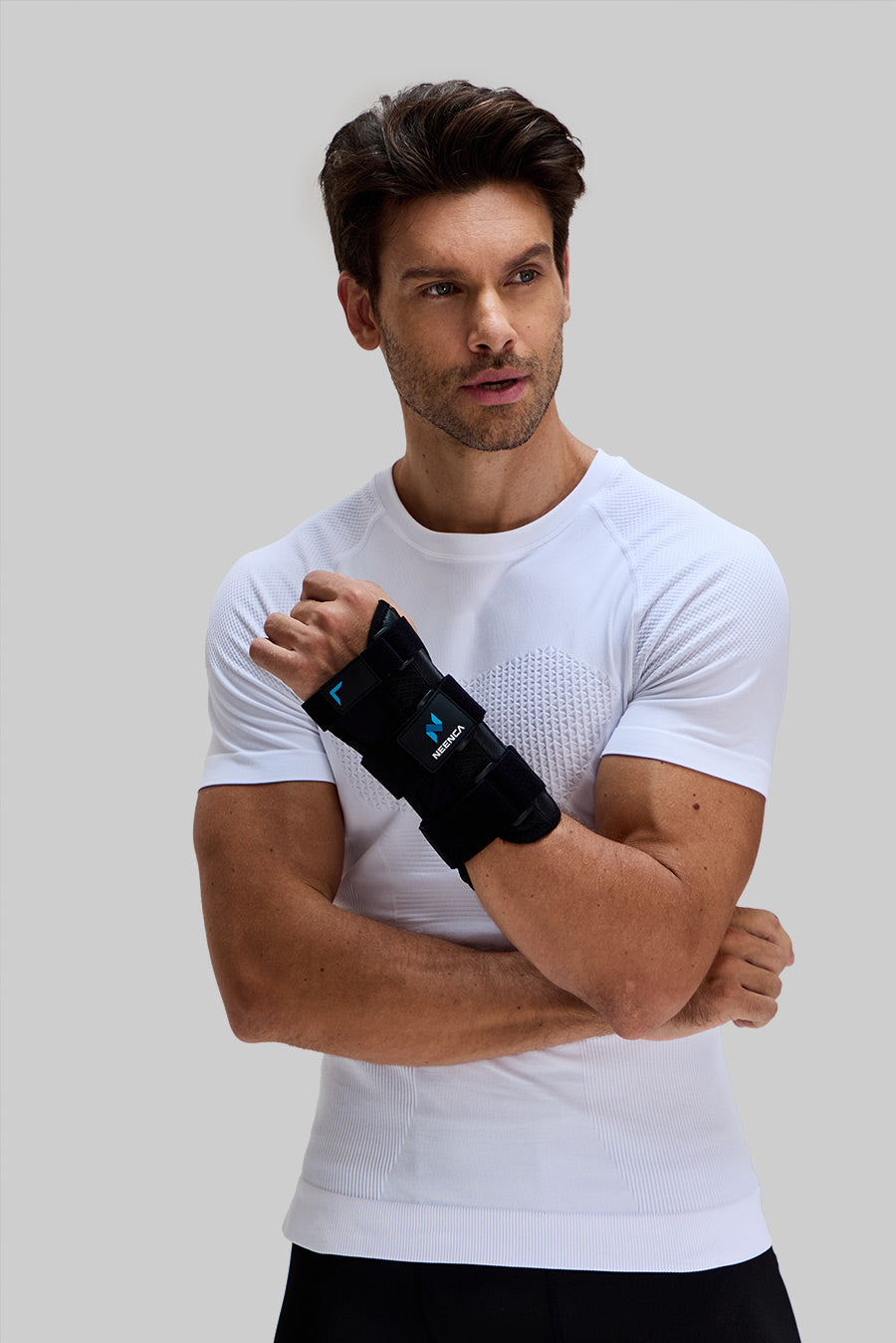 NEENCA Carpal Tunnel Wrist Brace Support for Pain Relief Tendonitis, Sprained, Arthritis with Metal Splint for Recovery HW005
