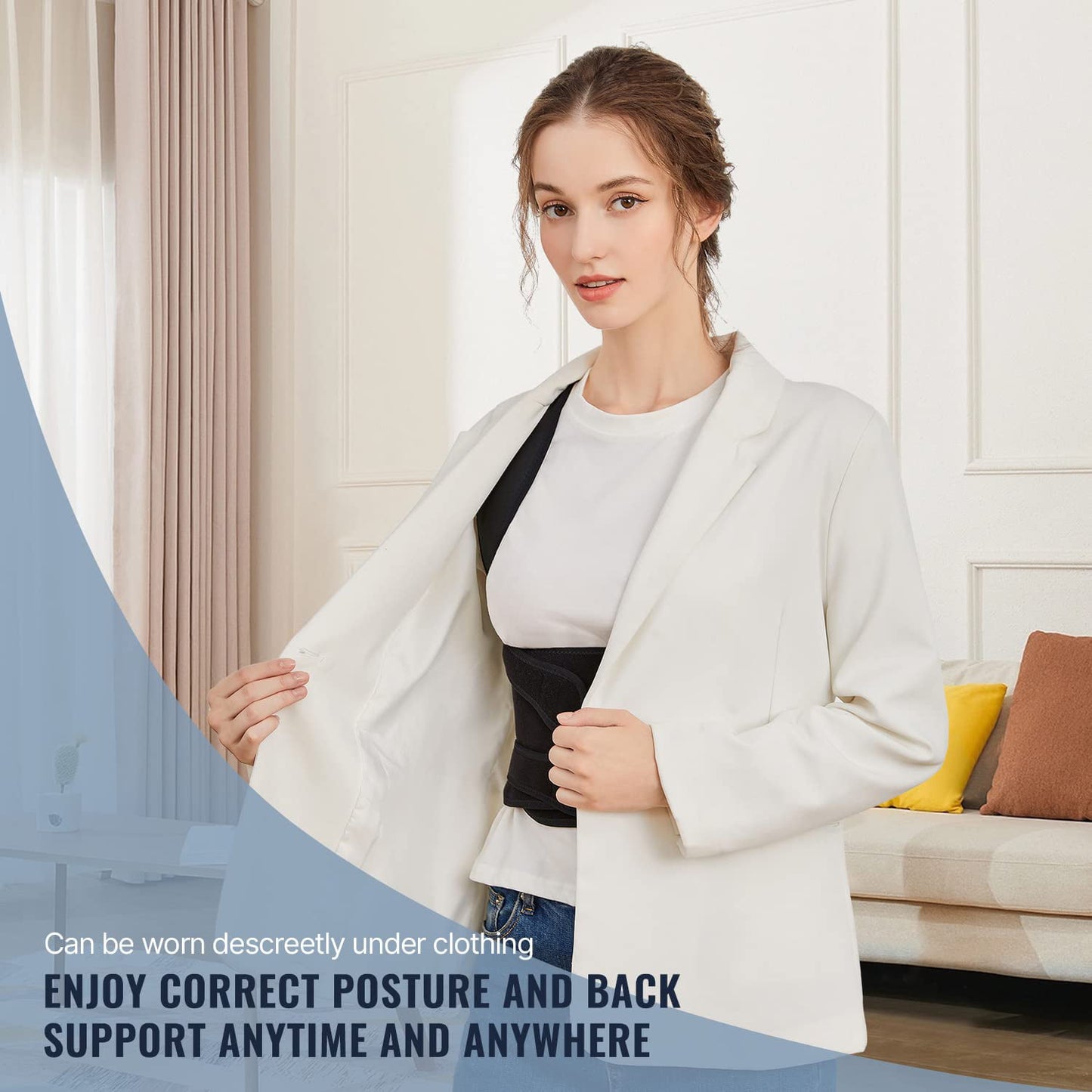 NEENCA Back Brace Posture Corrector for Women and Men