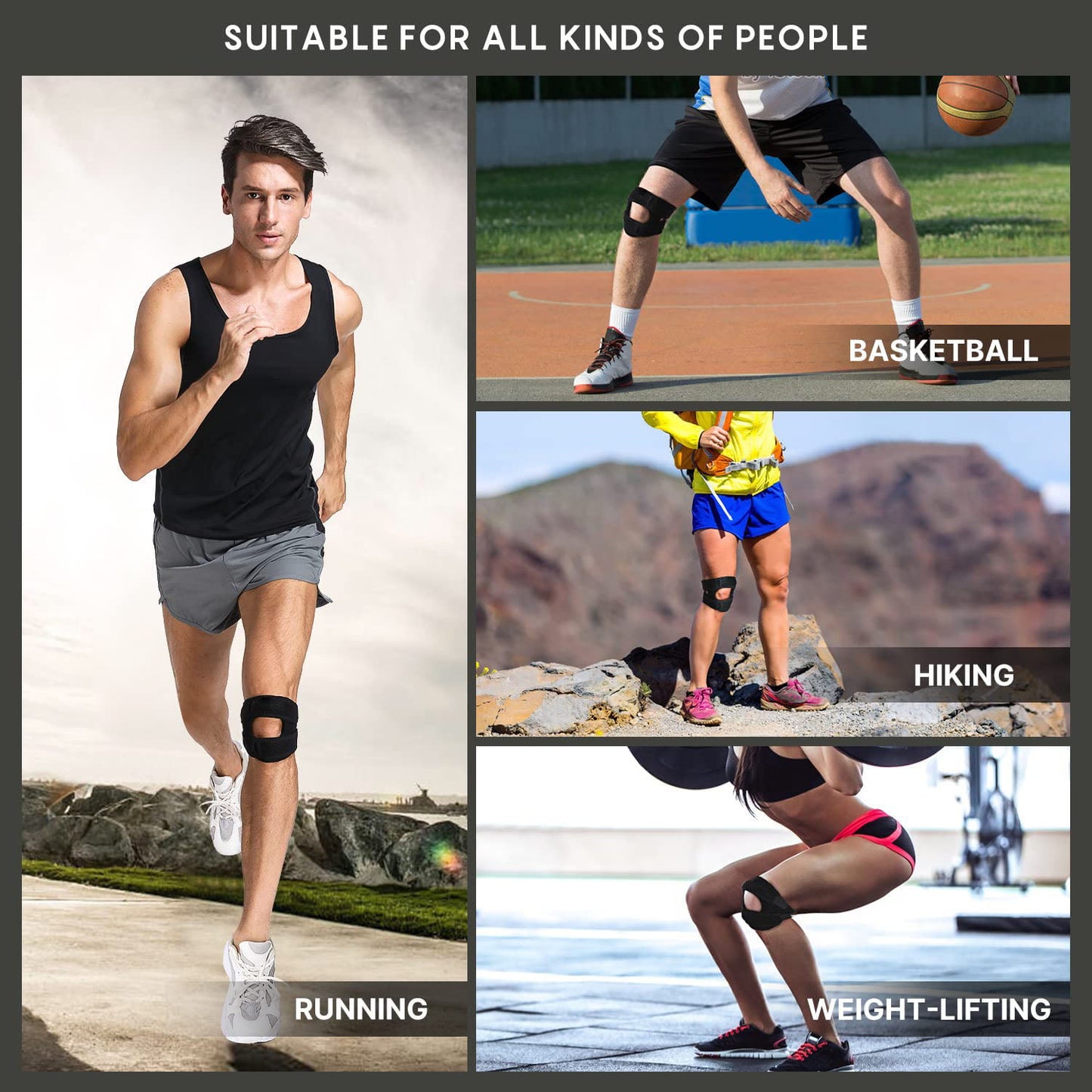 NEENCA Patella Knee Brace, Knee Compression Sleeve