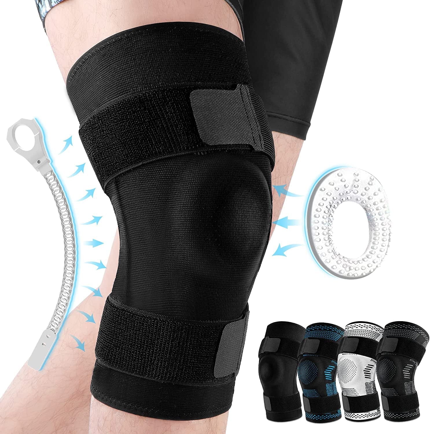 NEENCA Knee Sleeve – Knee Braces for Knee Pain, Joint Pain Relief,  Swelling, Inflammation Relief, and Circulation, Knee Support for Women and  Men