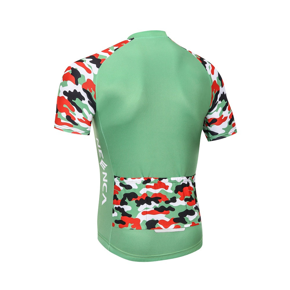 Neenca Men's Cycling Jersey Set Moisture Wicking Breathable Quick-Dry