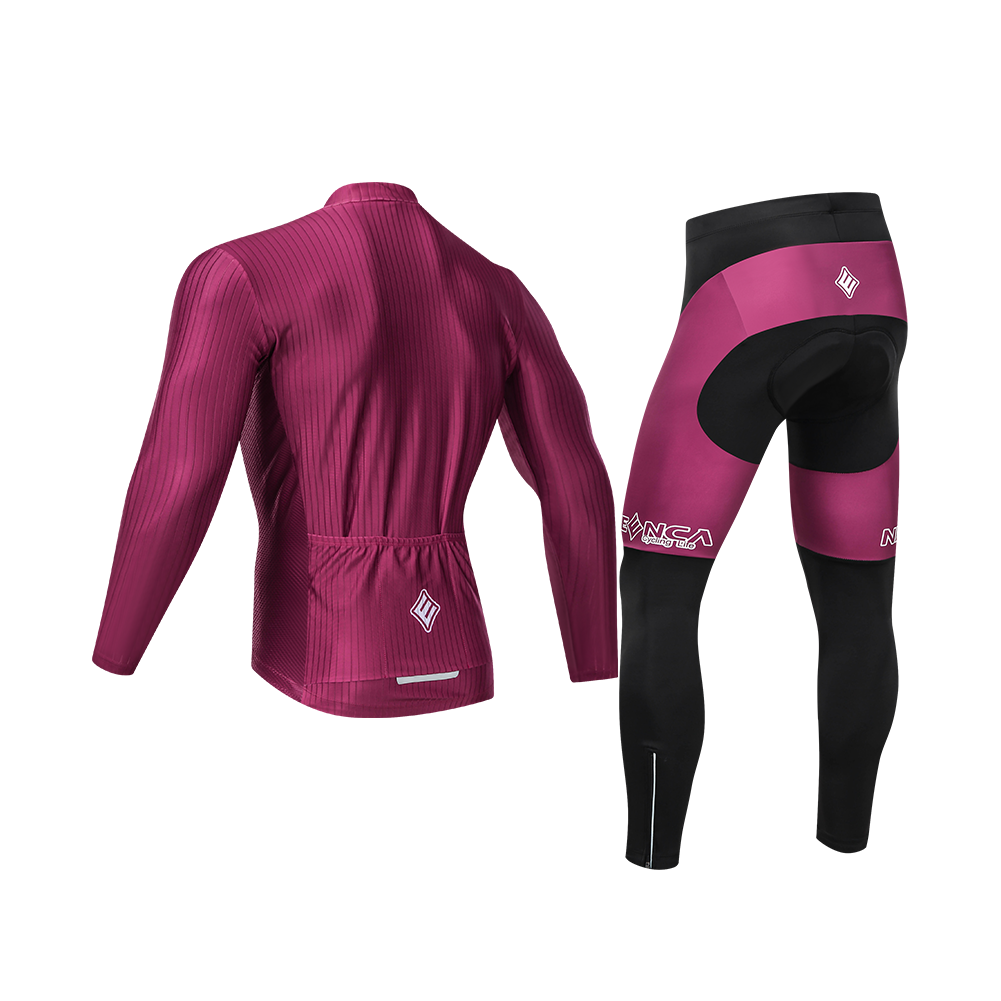 Men's Cycling Jersey Long Sleeve Shirts Bike Bicycle Breathable Riding Sports Jerseys