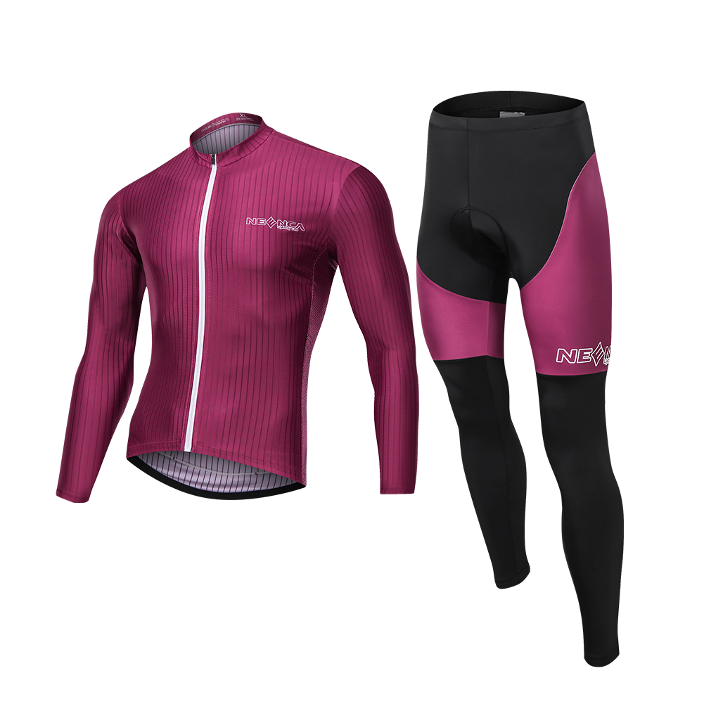 Men's Cycling Jersey Long Sleeve Shirts Bike Bicycle Breathable Riding Sports Jerseys