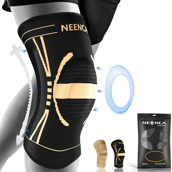 Copper Knee Braces for Knee Pain(2 pack) - Knee Brace,Knee Compression  Sleeves Support for Men & Women - Knee Pads for Running,Meniscus  Tear,ACL,Arthritis,Joint - China Brace and Knee Brace price