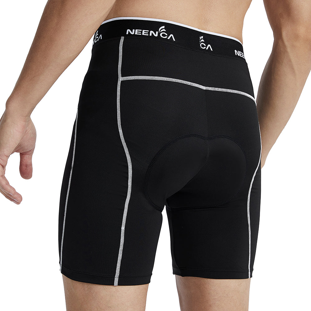 Neenca Men's Road Bike Bicycle Short with 4D Gel Padded