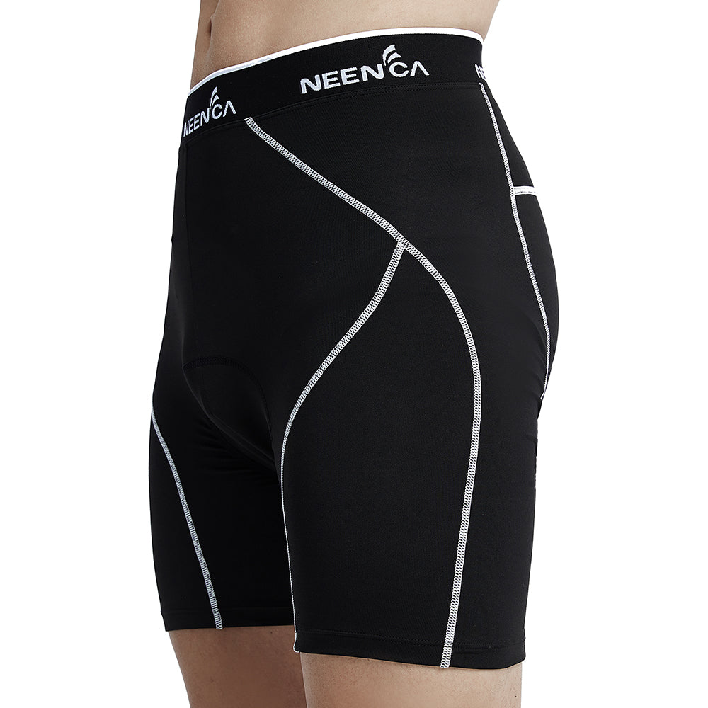 Neenca Men's Road Bike Bicycle Short with 4D Gel Padded