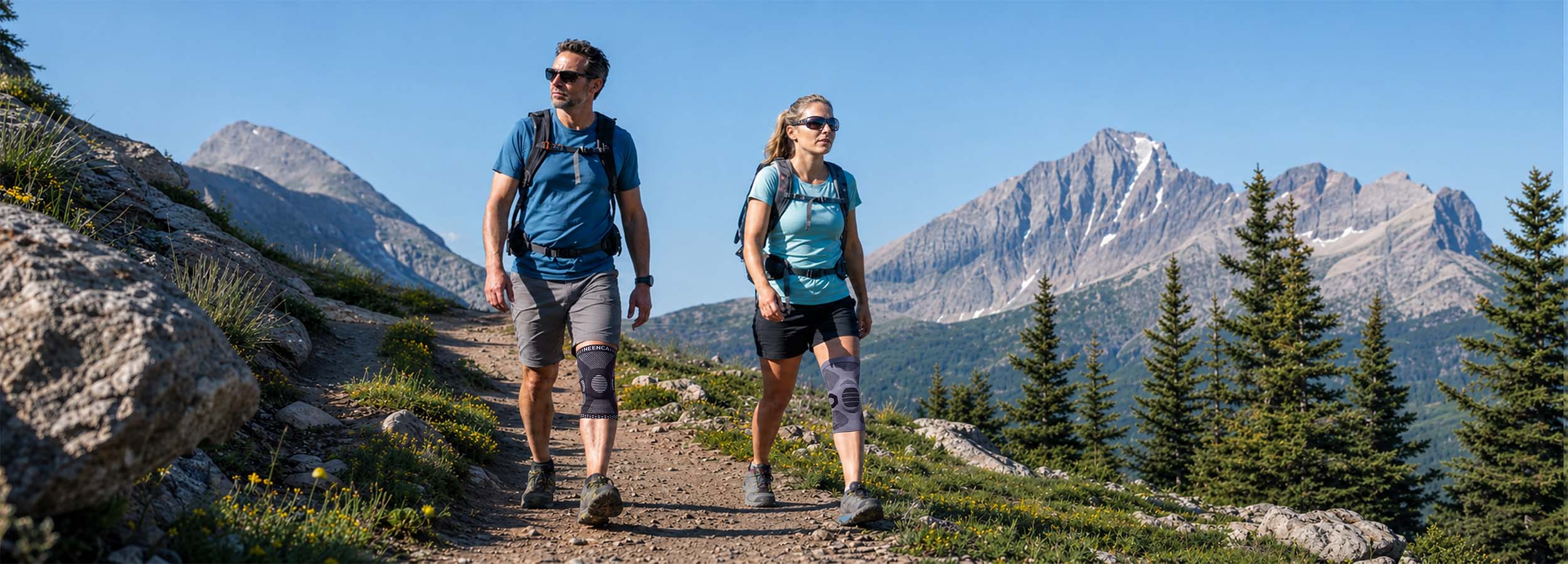 Knee Support for Hiking and Outdoor Activity