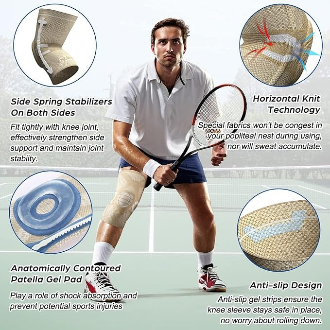 NEENCA Professional Medical Knee Compression Sleeve ACE-50