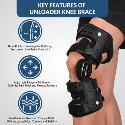 NEENCA Professional Medical Knee Brace for Men and Women 053-Right