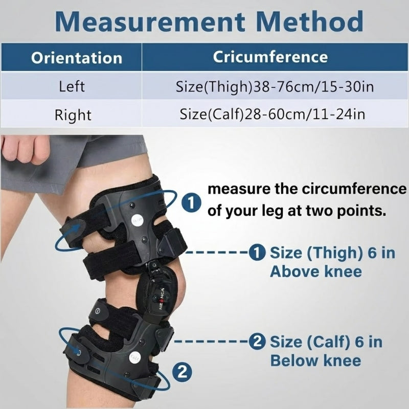 NEENCA Professional Medical Knee Brace for Men and Women 053-Right