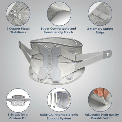NEENCA Back Brace for Lower Back Pain Relief HY006