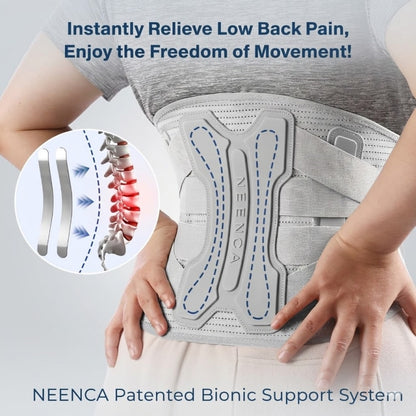NEENCA Back Brace for Lower Back Pain Relief HY006