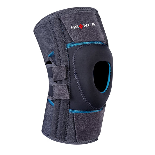 NEENCA Knee Brace with Side Stabilizers & Patella Gel Pads for Maximum Knee Pain Support and fast recovery for men and women YHX288