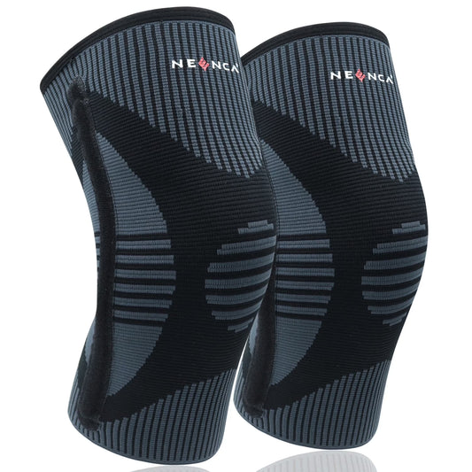 NEENCA Knee Brace with Stabilizer (2 Pack) Knee Brace for Women & Men YHX231