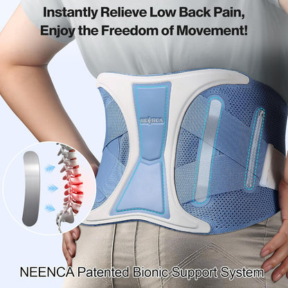 NEENCA Back Brace for Women Men, Back Straightener Posture Corrector YHY002