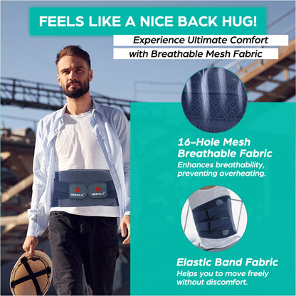 NEENCA Back Braces for Lower Back Pain Back Brace for Women Men YHY053