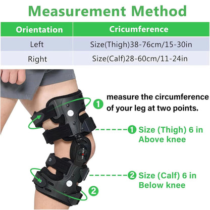 NEENCA Professional Medical Knee Brace for Men and Women 053-Right