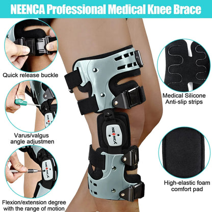 NEENCA Professional Medical Knee Brace for Men and Women 052-Right