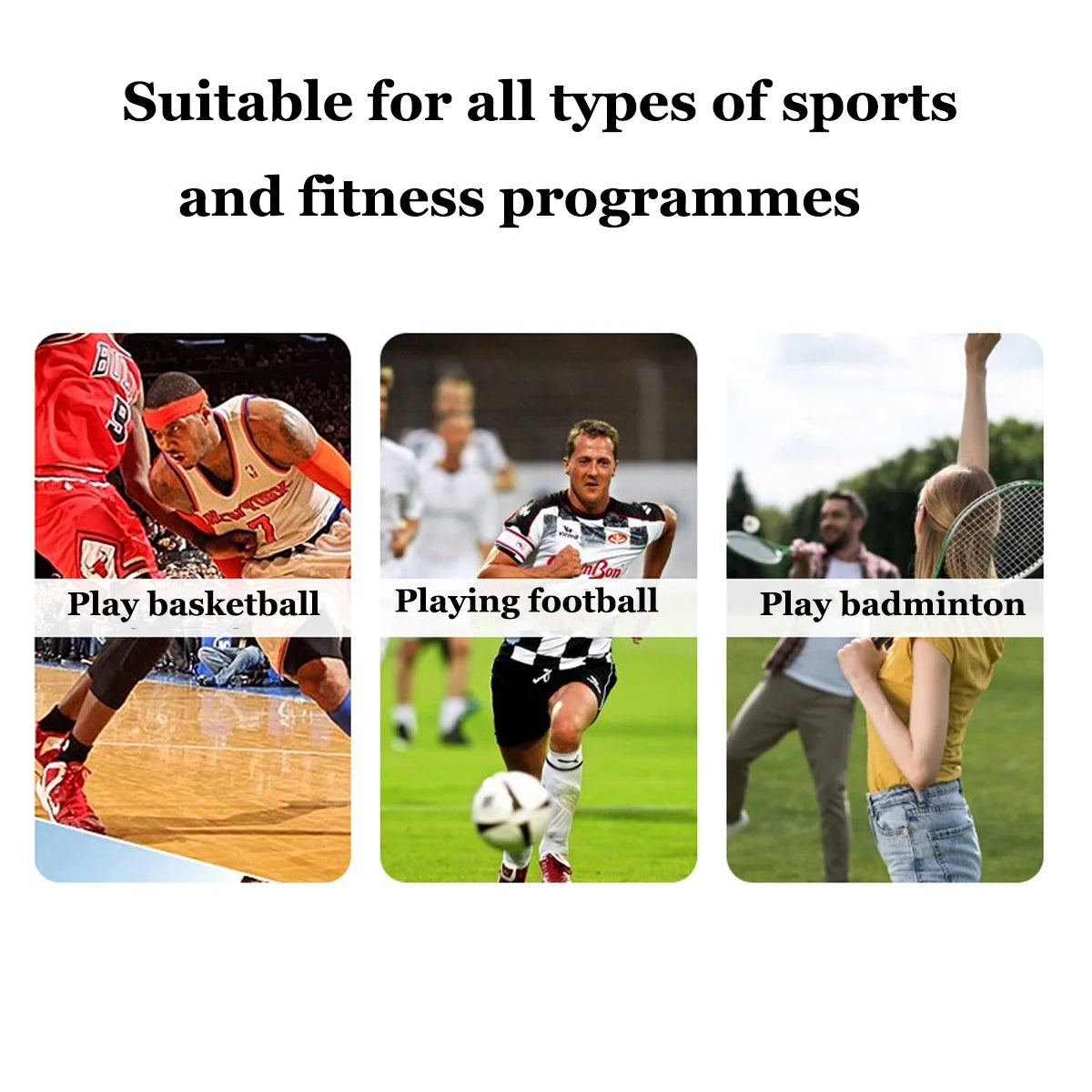 NEENCA Ankle Brace, Lace Up Adjustable Support – for Running, Basketball, Injury Recovery, Sprain YHH170