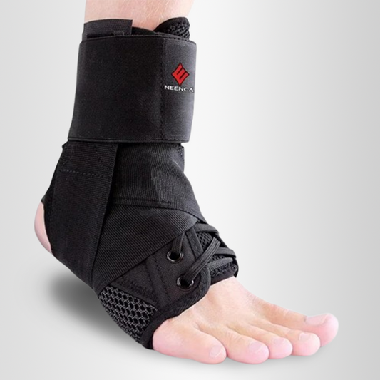 NEENCA Ankle Brace, Lace Up Adjustable Support – for Running, Basketball, Injury Recovery, Sprain YHH170