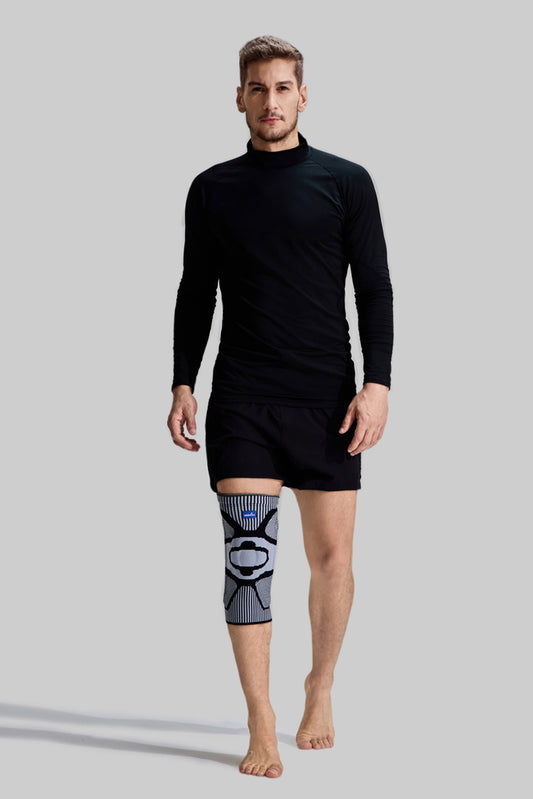 NEENCA ACE-53 Professional Knee Support - Patented Stability with Patella Pad & Side Stabilizers