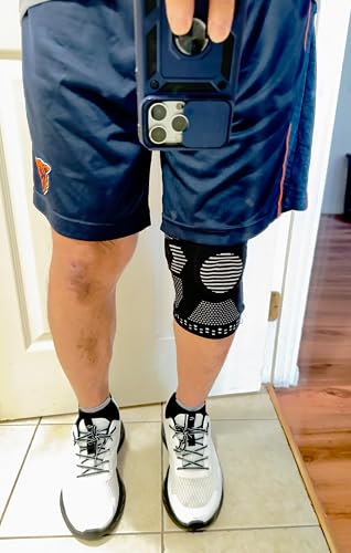 Customer wearing a NEENCA support