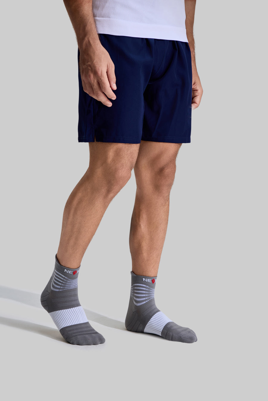 NEENCA Professional Compression Socks, Medical Athletic Ankle Socks for Injury Recovery & Pain Relief, Sports Protection, Circulation —1 Pair