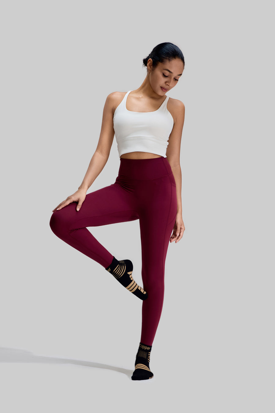 NEENCA Copper Compression Socks—1 Pair, 20-30mmHg FWZ005