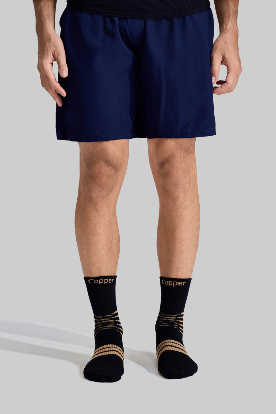 NEENCA Professional Copper Compression Socks, Medical Ankle Support Socks for Injuries Recovery & Pain Relief, 1 Pair FWZ006