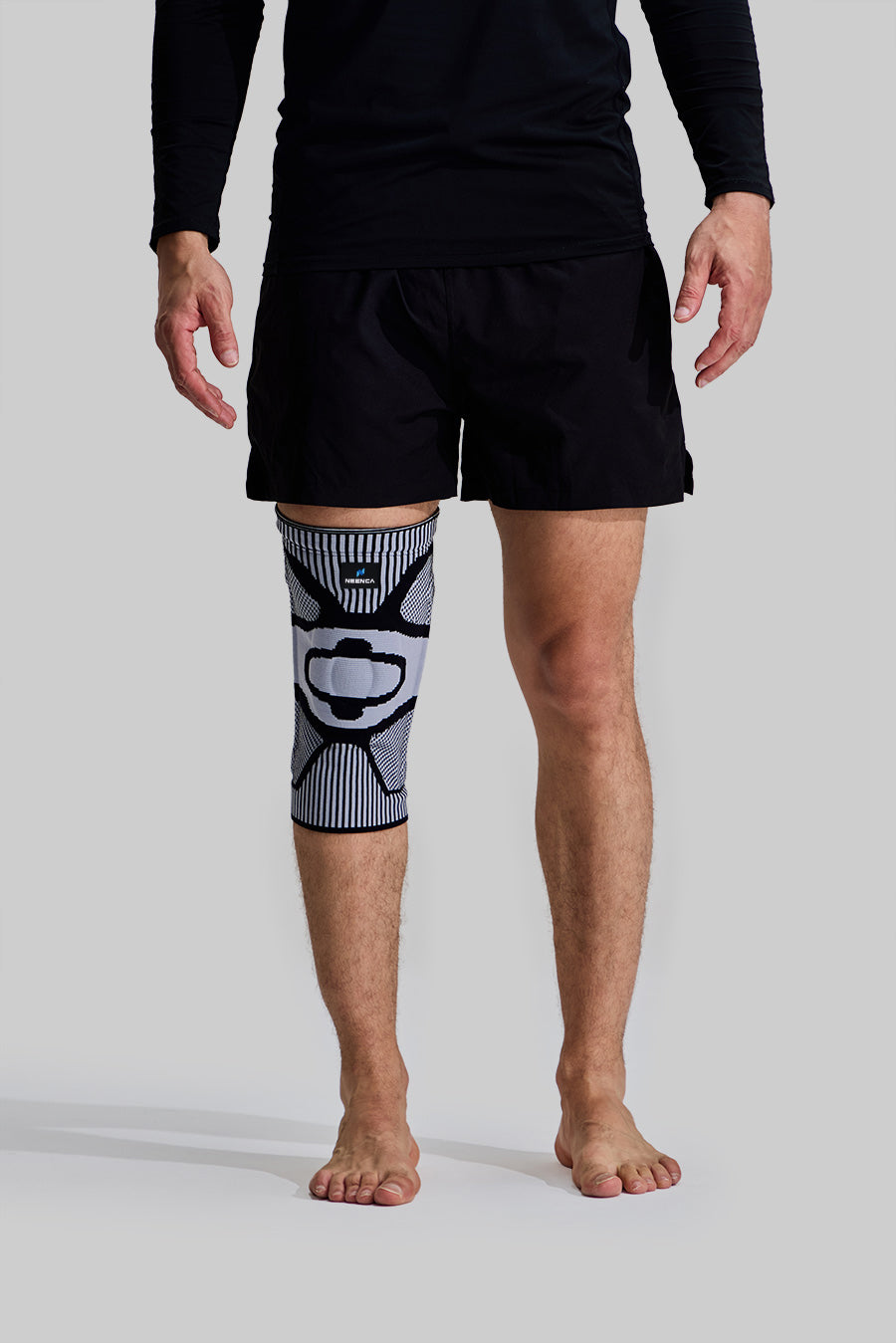 NEENCA ACE-53 Professional Knee Support - Patented Stability with Patella Pad & Side Stabilizers