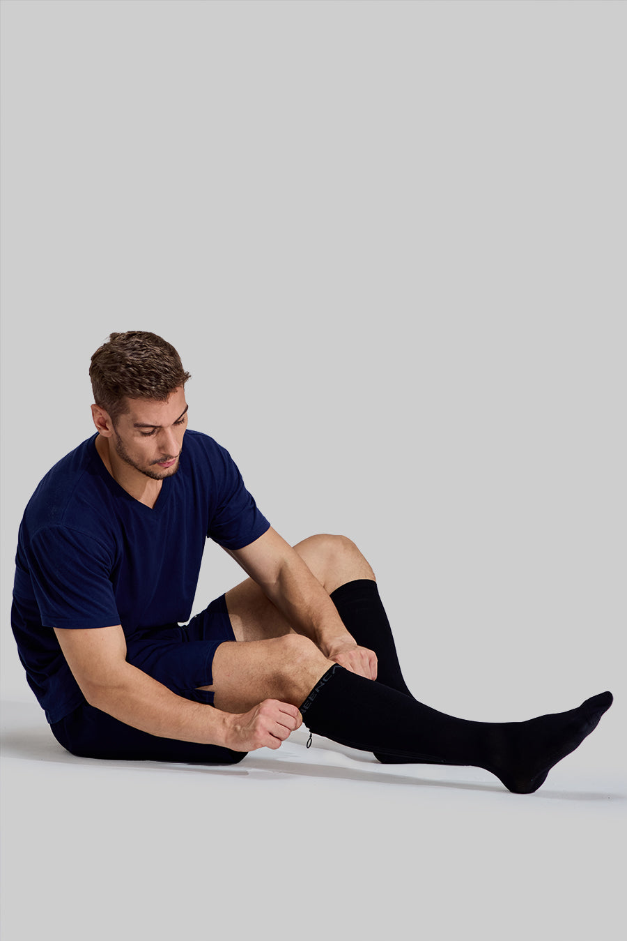 NEENCA Zipper Compression Socks, Medical Graduated Compression Socks for Pain Relief—1 Pair FWZ003