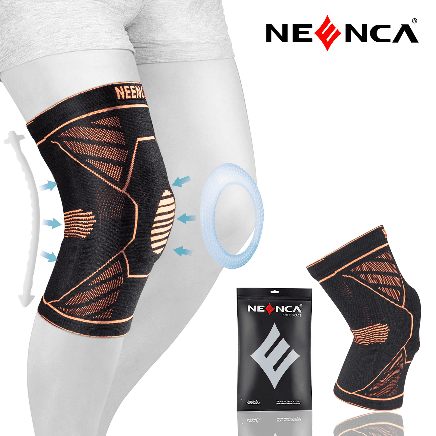 NEENCA Knee Brace, Knee pad, Compression Knee Support