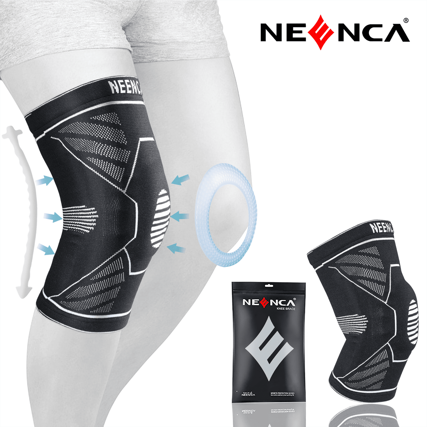 NEENCA Knee Brace, Knee pad, Compression Knee Support