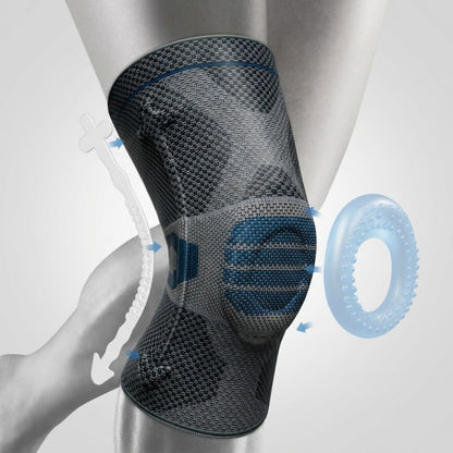 NEENCA Professional Medical Knee Compression Sleeve-NavyBlue ACE-50