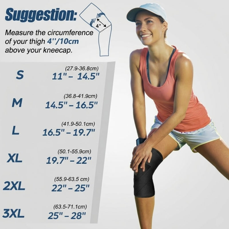 NEENCA Ultra-Soft Bandage for Sports, Running, Meniscus Tear, ACL, Arthritis Relief ACE-46