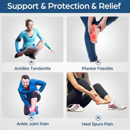 NEENCA Ankle Brace for Pain Relief, 2 Pack Compression Ankle Sleeves Set