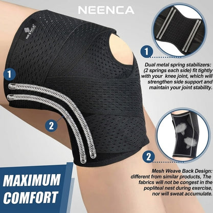NEENCA Ultra-Soft Bandage for Sports, Running, Meniscus Tear, ACL, Arthritis Relief ACE-46