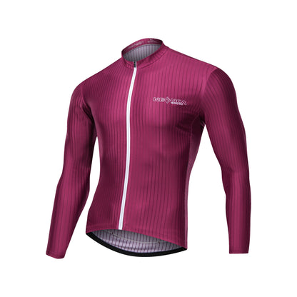 Men's Cycling Jersey Long Sleeve Shirts Bike Bicycle Breathable Riding Sports Jerseys