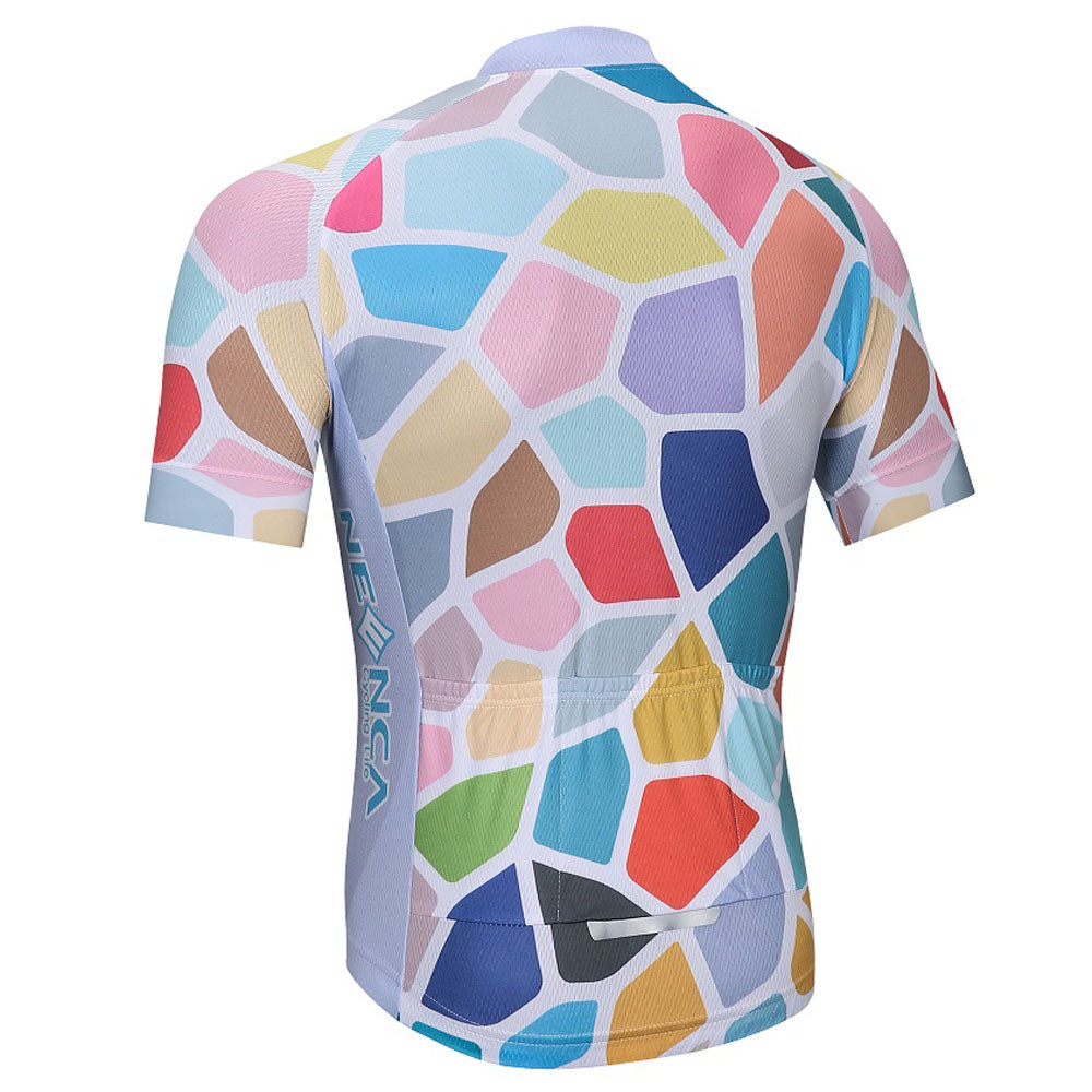 Neenca Men's Cycling Jersey Breathable Lightweight Shirt