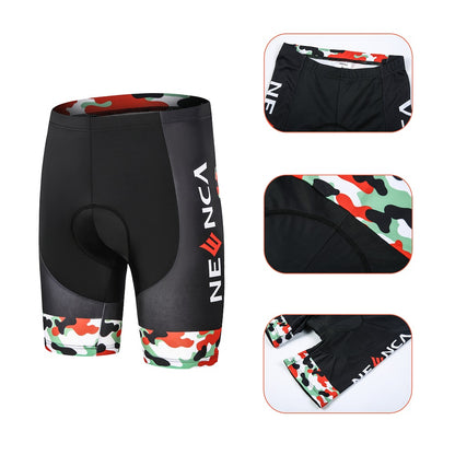 Neenca Men's Cycling Jersey Set Moisture Wicking Breathable Quick-Dry