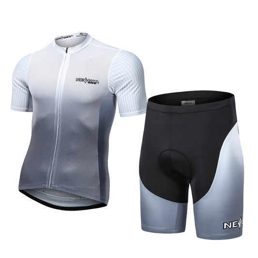 Neenca Men's Cycling Jersey Set Bicycle Short Sleeve Mountain Bike Shirts Clothing Outfit