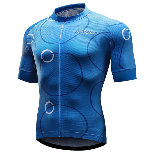 Neenca Men's Cycling Jersey Road Bike Short Sleeve Breathable Shirt