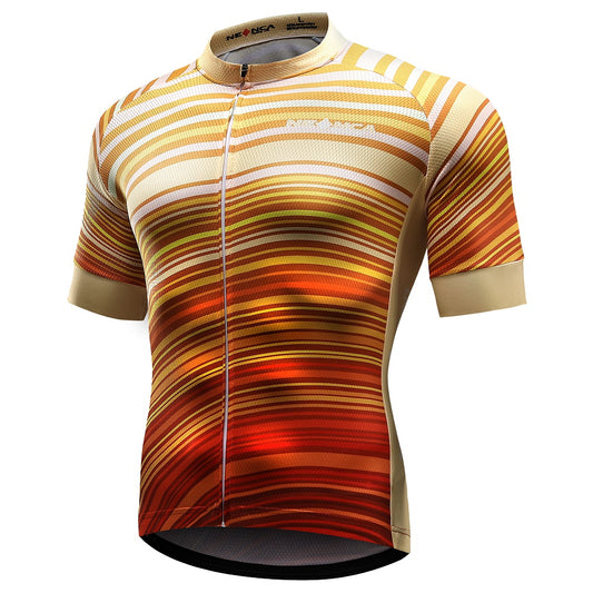 Neenca Men's Cycling Jersey Road Short Sleeve Breathable Bike Shirt